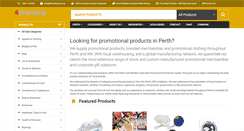 Desktop Screenshot of perthpromotionalproducts.com.au